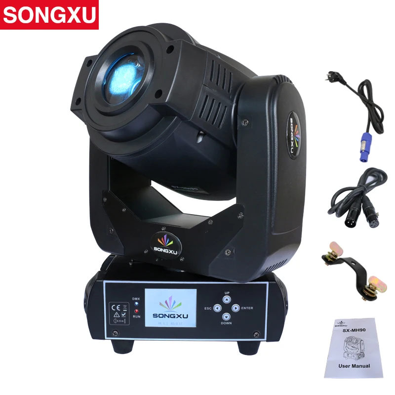 Spot Lyre 90W Gobo LED LED LOUSE MOVING HEAD SVETLO SPOT MOVINKA HLAVY Svetlo pre pódium Disco Nightclub Party/SX-MH90