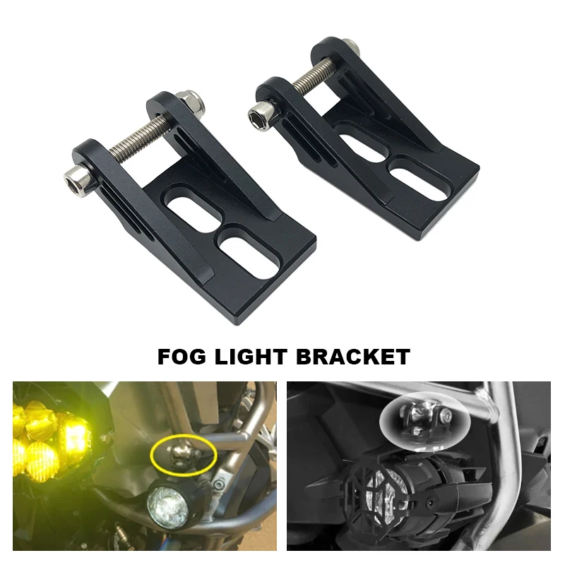 Spotlight Bracket Fog Lamp Montážna držiak LED pomocná držiak pre BMW R1200GS LC Adv R1250GS Adventure GSA Motocykel GSA