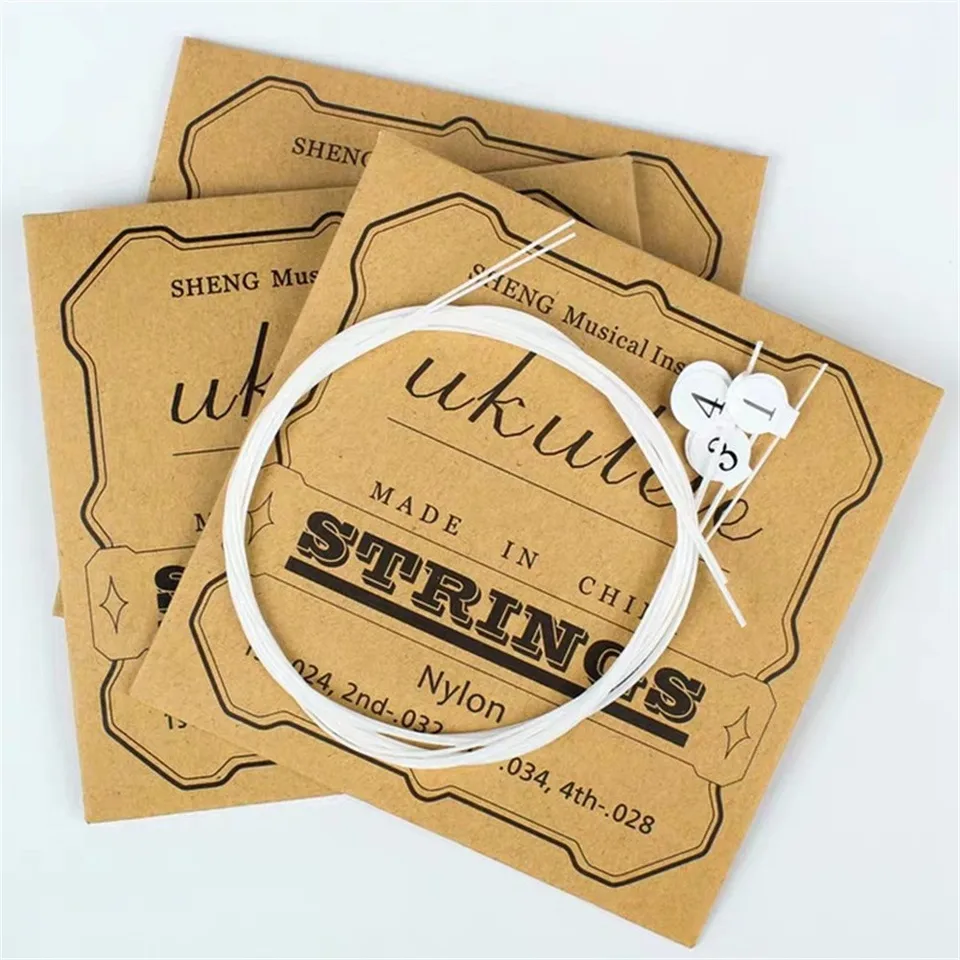 Spoľahlivé struny UKLELE Strings Príslušenstvo Kvalita výmeny dielov za 21 palcov 26 palcov Strings Ukulele String