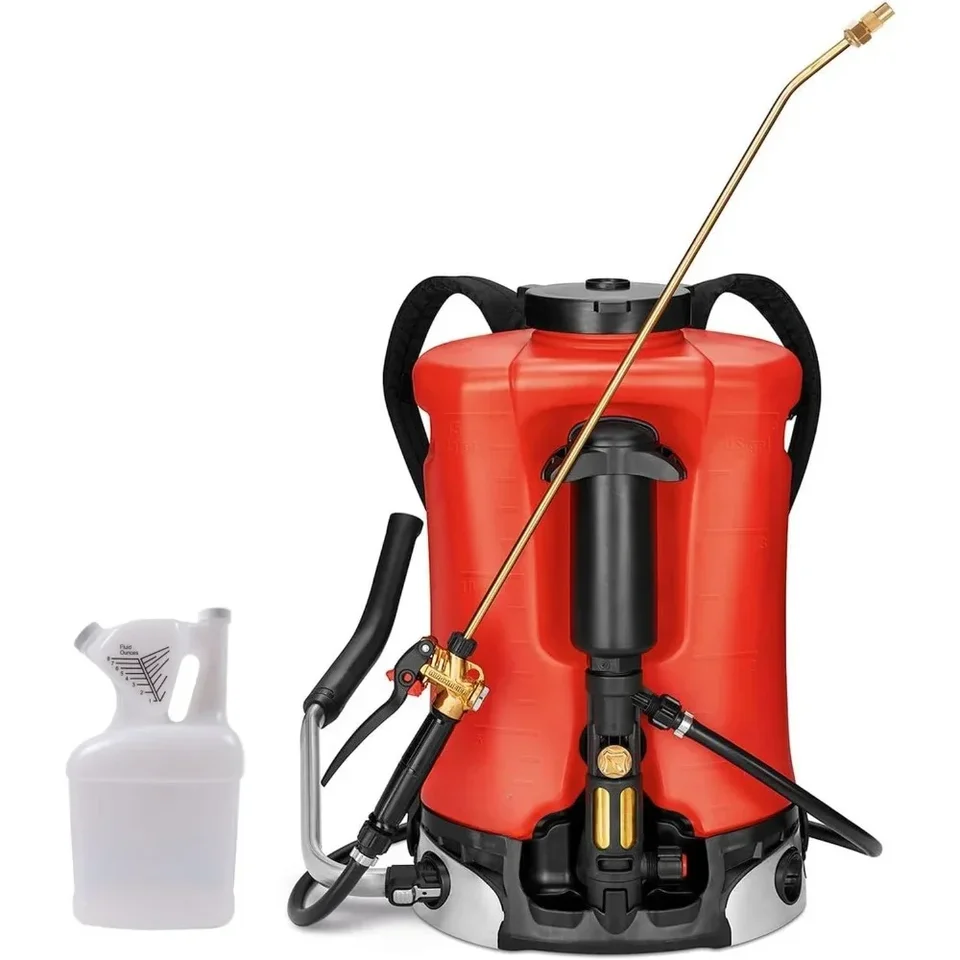 Spray, batohový sprej s špičkou N ', 1 galónovú nádobu, zviazaný s 2 kusmi, vhodné na zavlažovanie chemického spreja na burinu