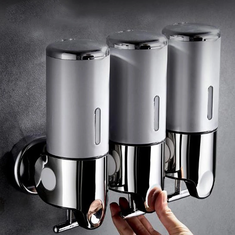 Sprchové mydlo DispenSer Wall Mount sprcha mydla šampón šampanský šampanský
