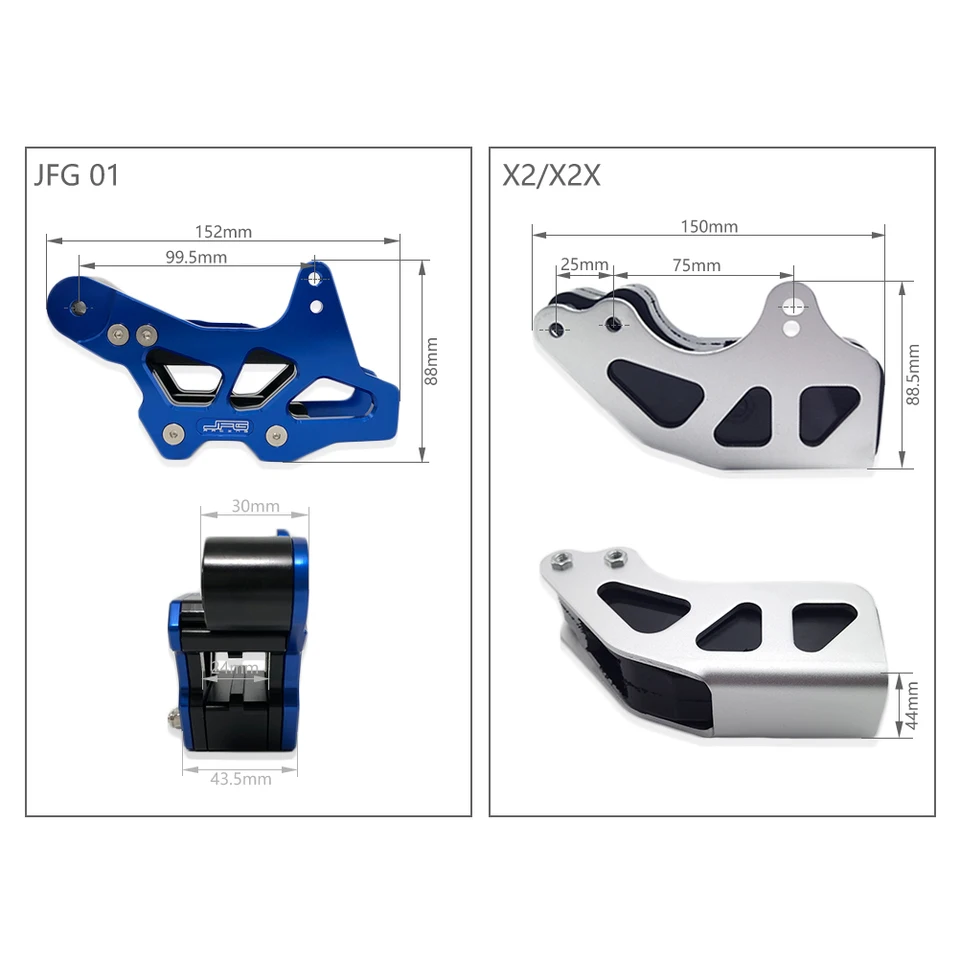 Sprievodca motocyklovou reťazou pre KTM 125 250 300 350 400 450 530 Exc SX XCF XC HUSQVARNA TE FS FX TX Zongshen BSE Kayo Hengjian