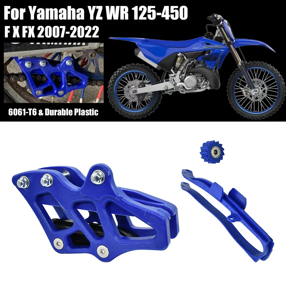 Sprievodca posúvačom reťazca s výkyvmi pre motocykel pre Yamaha YZ250F YZ450F YZ125 YZ250 YZ250FX YZ450FX WR250F WR450F YZ WR WR