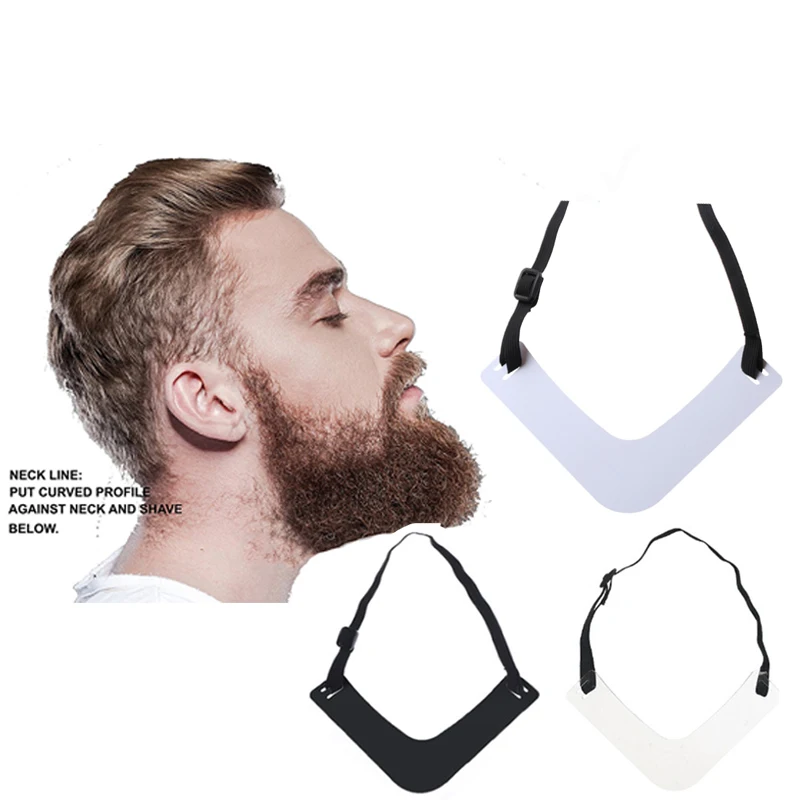 Sprievodca výstrihom v brade Shaper Sprievodca šablónou brada Styling