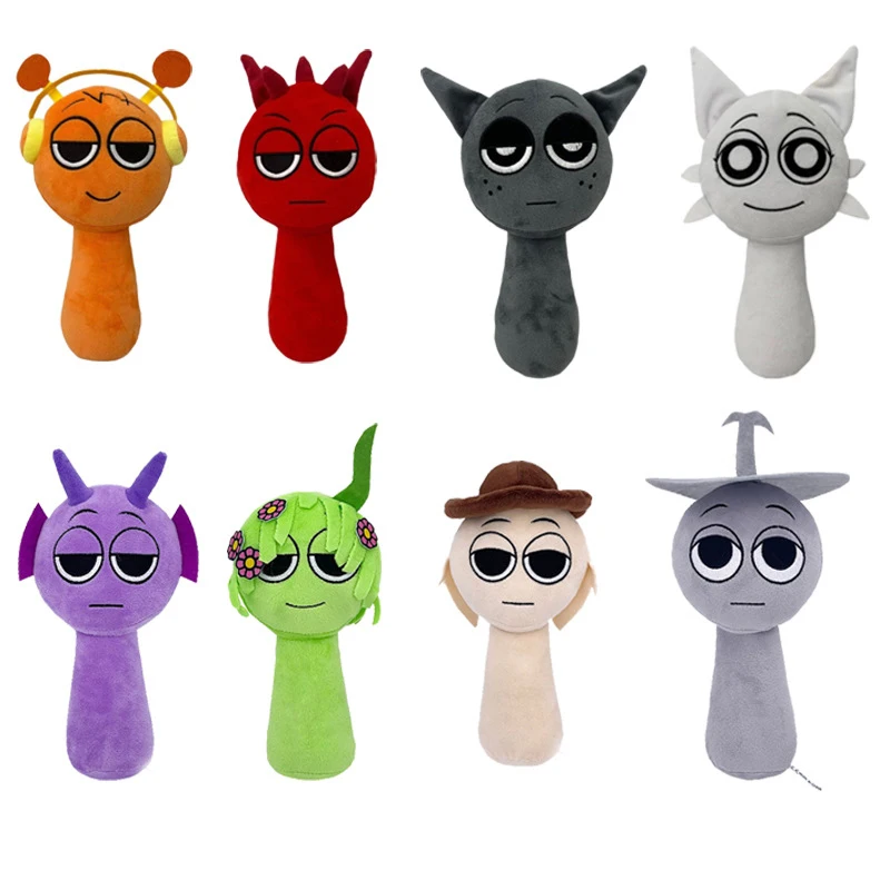Sprunki Dolls Sprunki plyšové hračky Oren Wenda sprunki plnené plyšové plysové deti vianočné narodeniny darček domov dekorácie