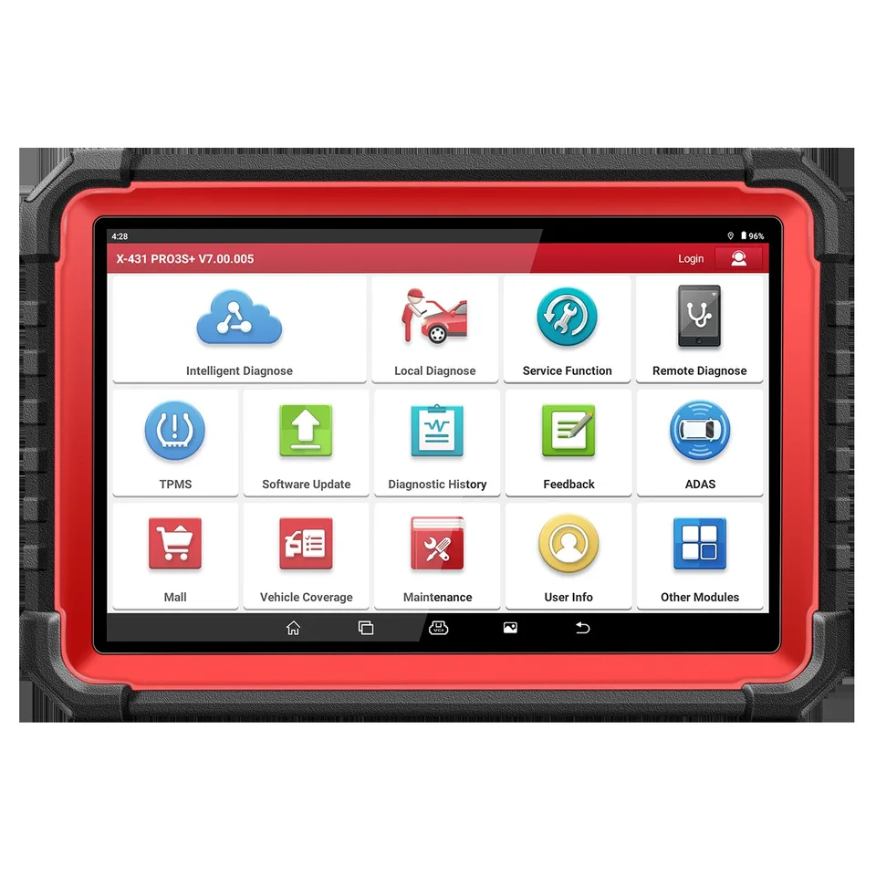 Spustenie X431 PRO3S+ V5.0 Obojsmerný profesionálny kompletný systém Diagnostický nástroj SPOLOČNOSTI SPOLOČNOSTI ECU CODING AUTOMAUTH FUNKCIA