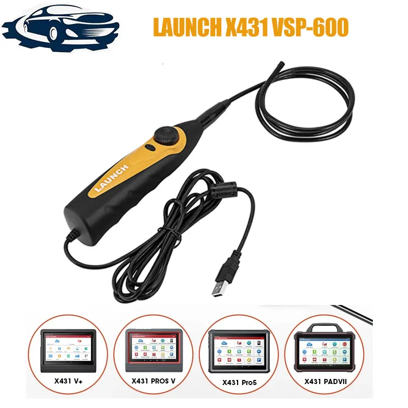 Spustenie X431 VSP-600 VSP600 OBD2 Scanner Scanner Video SCOAMA Camera Digitálna inšpekcia Práca s X431 V X431 V+ X431 PRO3S+