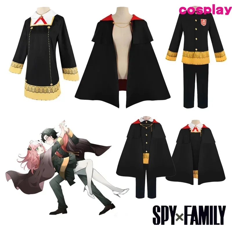 Spy X Family Anya Cosplay cosplay anime Damian Desmond Cosplay kostým čierny cisársky štipendium School School Uniforma Halloween Clothing C