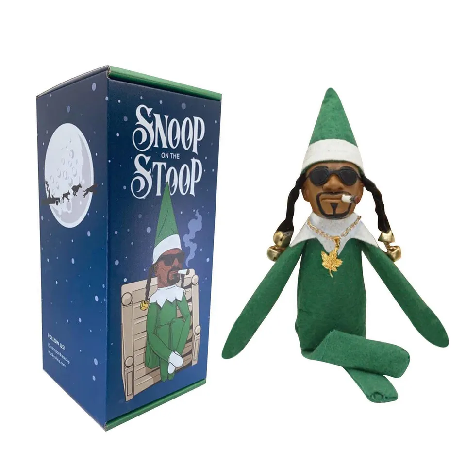 Spys On Bent Over Elfs Doll Resin Home Garden Decoration