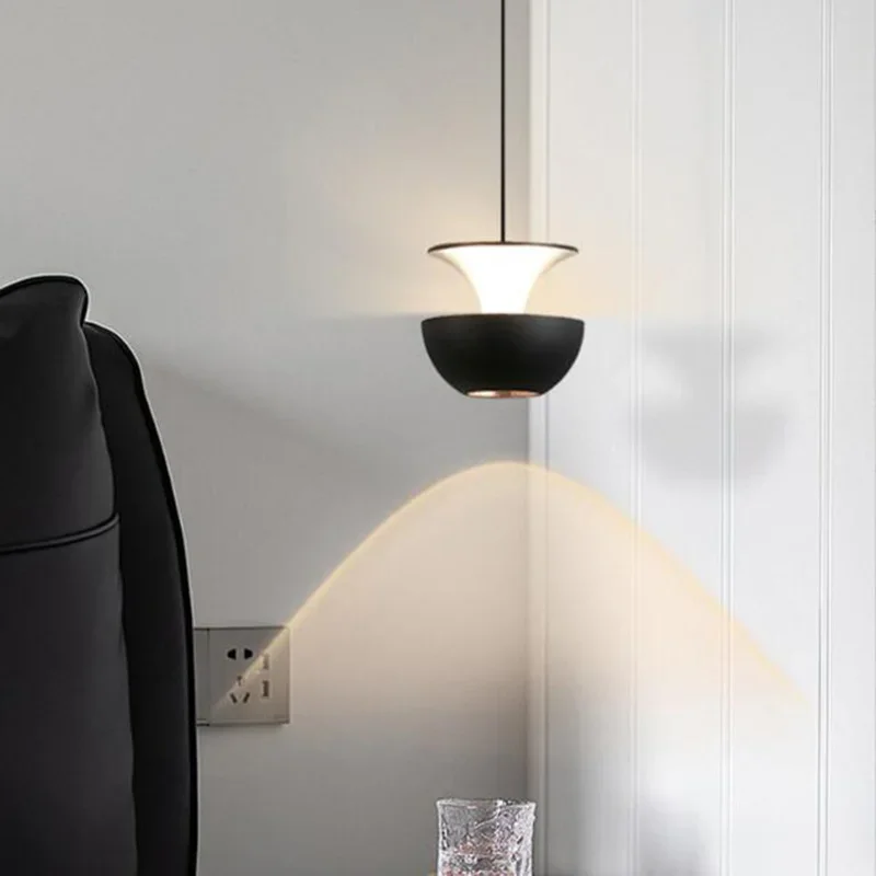 Spálňa kreatívna LED prívesok lampa lustrový svetlo pre podkrovie Bar jedálenský stôl dekor závesné svetlá