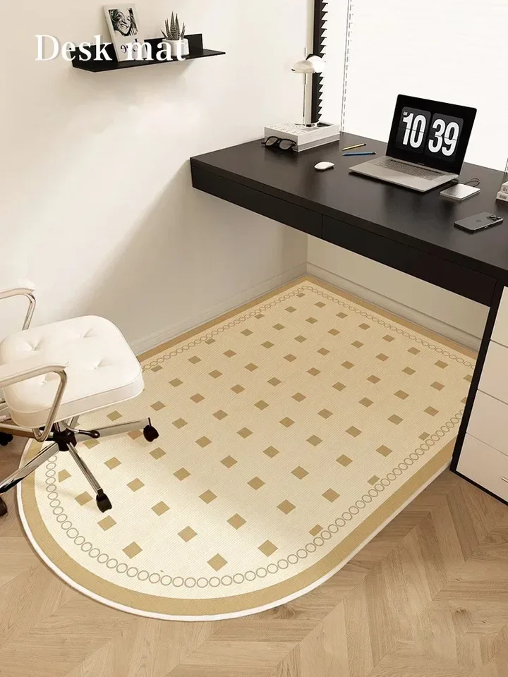 Spálňa stoličky podlahová podlaha proti šmyku zvukovo odolný v kancelárii Koberce Koberce Minimalistické mriežky kvety domáce dekorácie koberec 의자 깔개