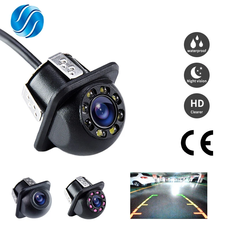 Spätný fotoaparát SINOVCLE Auto spätného fotoaparátu (s / bez LED) Mini nepremokavá parkovacia pomoc