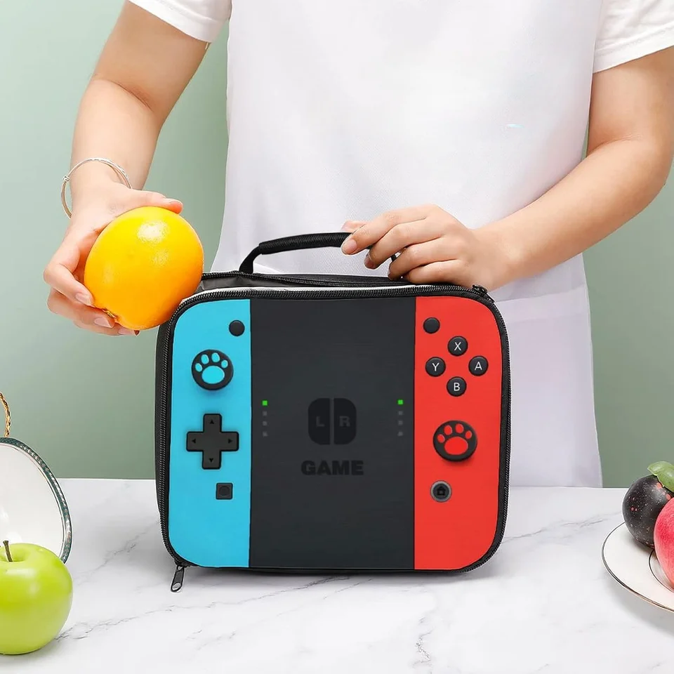 Späť do školskej hernej konzoly pre domácich majstrov pre domácich majstrov pre základných a stredných študentov obedné tašky s taškou na rameno Bag Tri súpravy