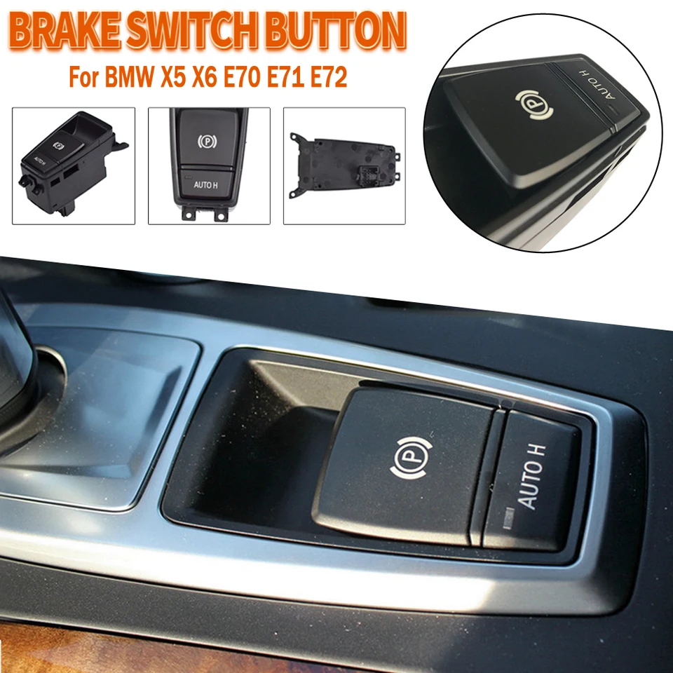 Spínač brzdy elektrického parkovacieho brzdy 61319148508 pre BMW X5 E70 X6 E71 E72 EMF prepínač parkovacej brzdy EMF