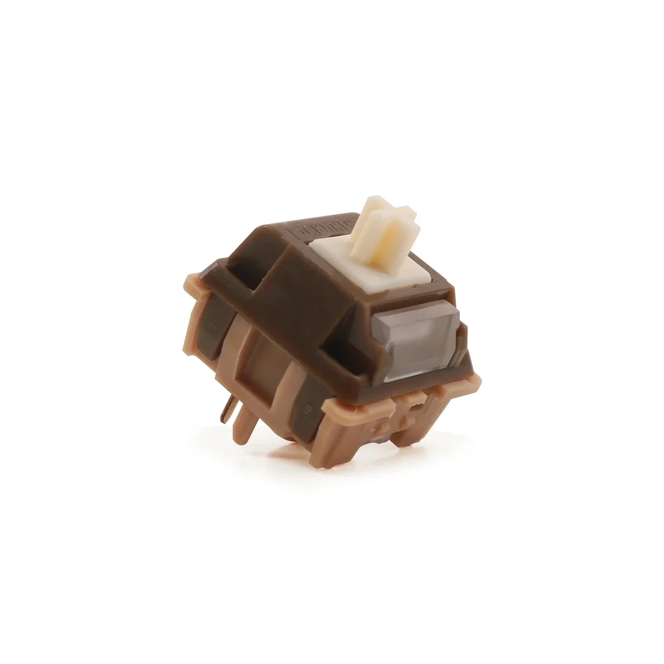 Spínač Caramel Latte V2 45G Lineárny predbežný 5-kolíkový spínač pre mechanickú hernú klávesnicu MX