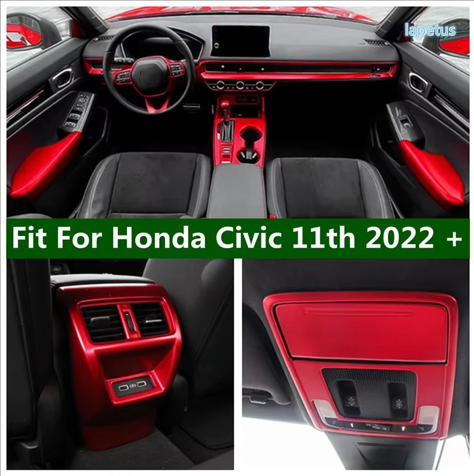 Spínač gombíkovej lampy na hlave svetlo gombíka Vzduch Air Vent AC Decan Cover Tink Autabs Doplnky pre Honda Civic 11. 2022 - 2024