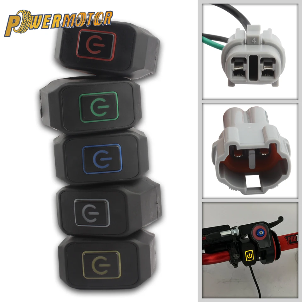 Spínač motocyklového spínača modifikovaného ovládacích riadidiel s monitorom LED 22 mm pre motokrosové diely s elektrickým bicyklom Surron KTM
