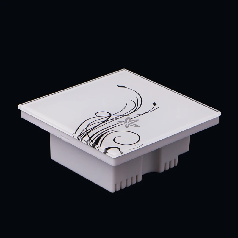 Spínač na stenu Light Touch Switch Smart Home Automation Multi funkcia sklenený panel 86type nový