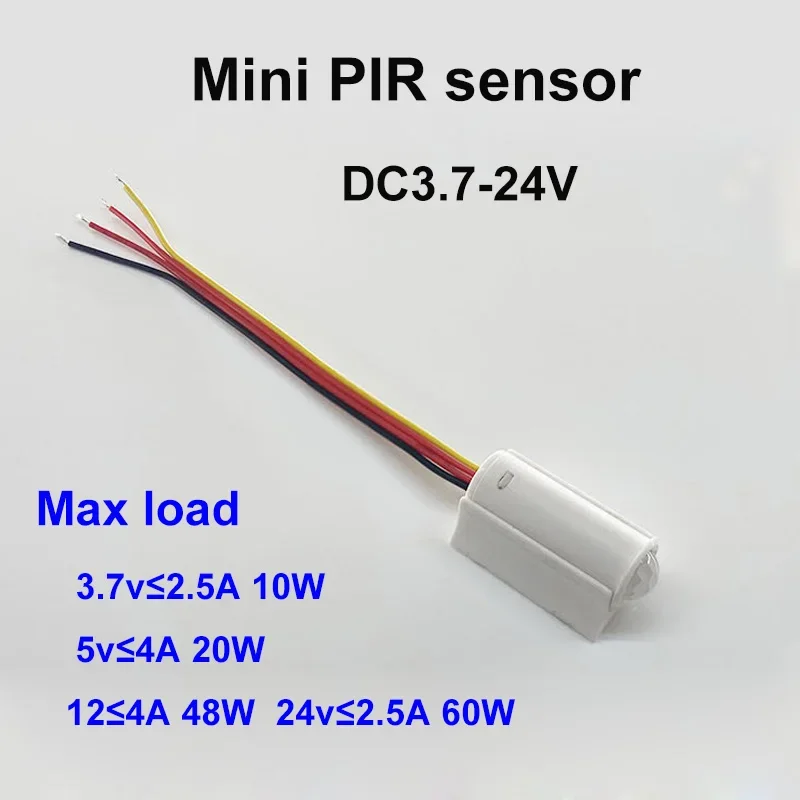Spínač svetla snímača snímača pohybu LED pásma LED svetlo Automatické zapnuté zapustené montáž 12V LED LED MINI PIR SNDOR SNDOR