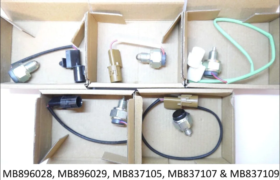 Spínačy prenosu 5pcs prenosu MB837105 MB837107 MB837109 MB896028 MB896029 Pre Mitsubishi Pajero Shogun V23 V24 V43 V44 V45 V46