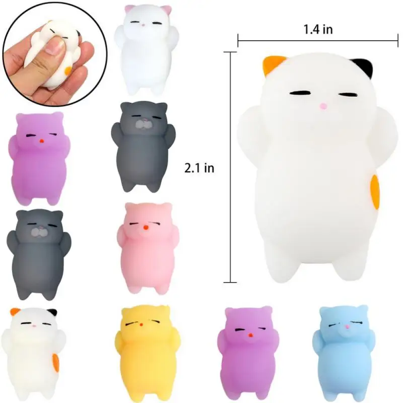Squishy Toy Kids Antistress Ball Squeeping Party Stres Stres reliéf hračky narodeniny hračky hračky Montessori vzdelávacie darčeky pre deti hračky