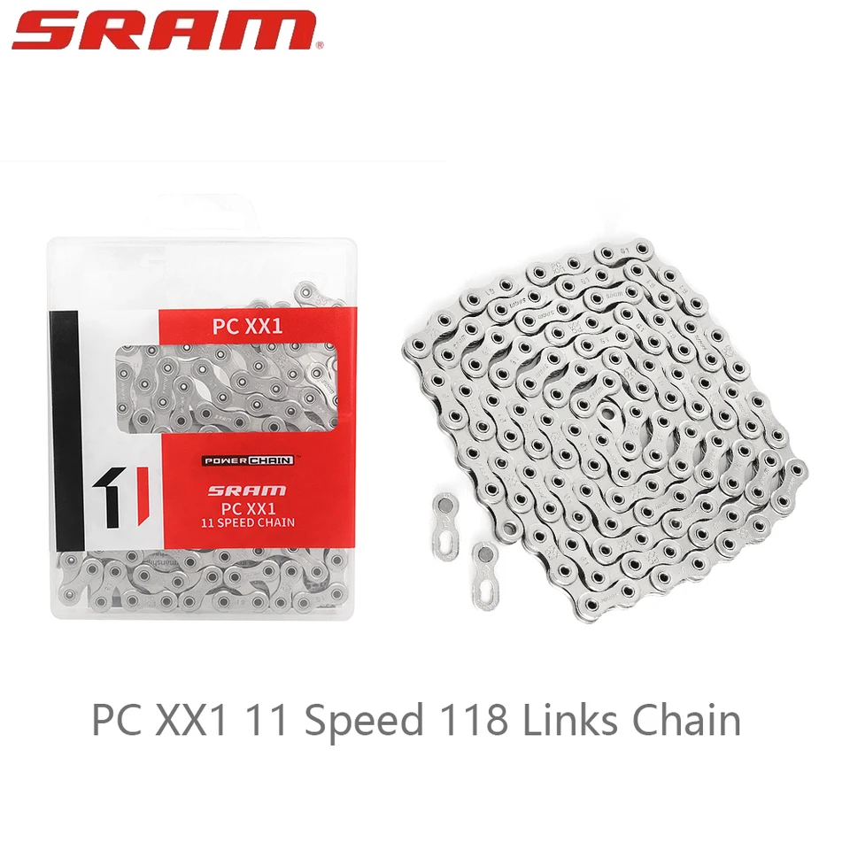 SRAM PC XX1 11 Rýchlosť 1x11s 11v duté kolíky Power-link 118links bicykel pre reťazec bicyklov MTB Pôvodné diely Originálne diely