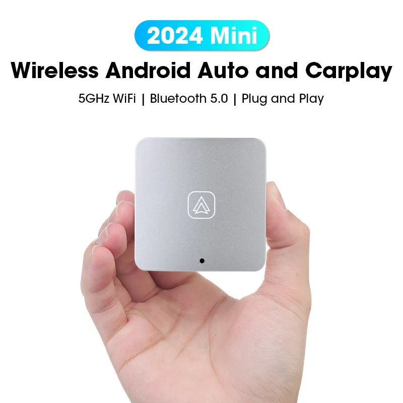 SRNUBI 2024 Horúca bezdrôtová CarPlay Box Android Automa Adapt pre káblové zobrazenie CarPlay do bezdrôtového inteligentného boxu Linux systém OEM aktualizácia OEM