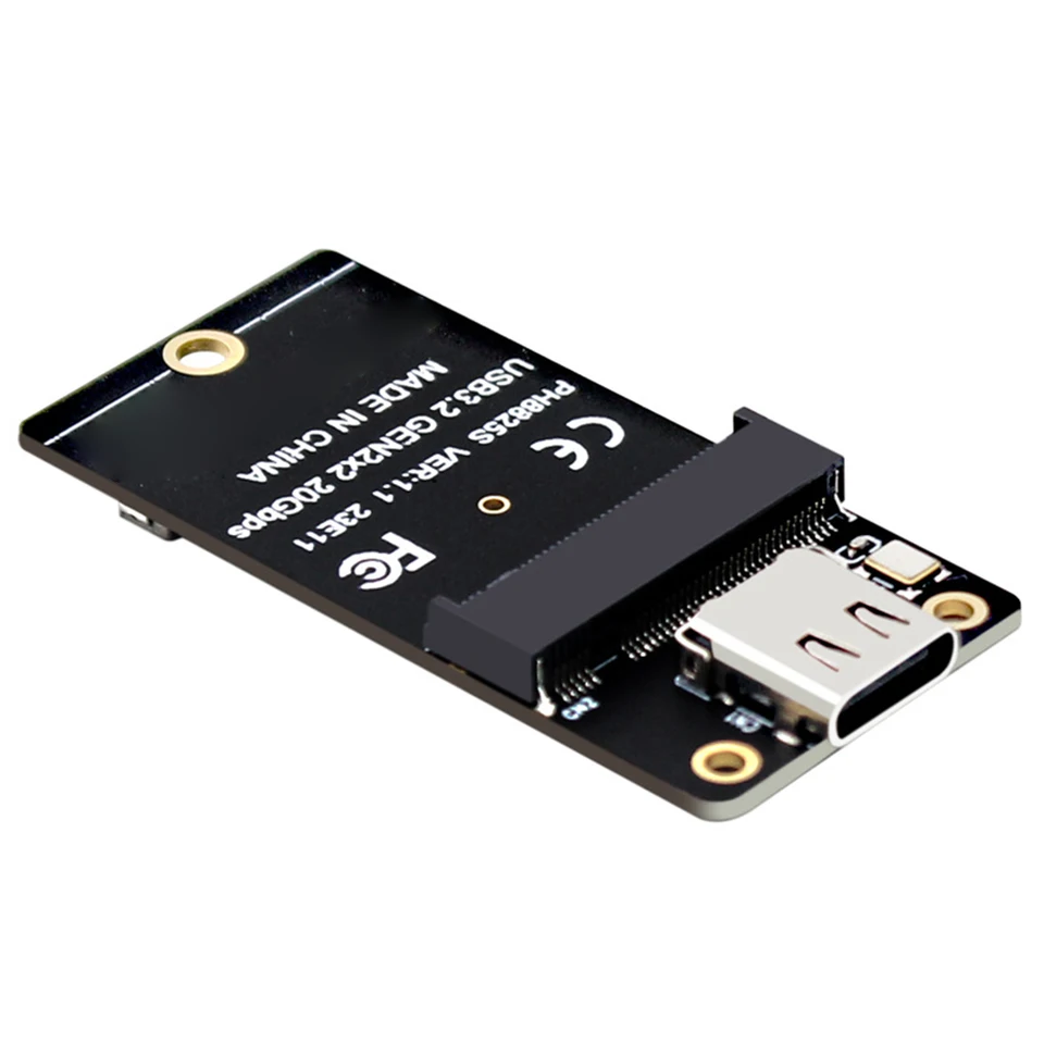 SSD Converter 20 GBPS Adapter Board M.2 na adaptér typu C SSD USB3.2 GEN2X2 NVME ASM2364 2000MB/S pre SSD 2230/42/60/80 Dropship