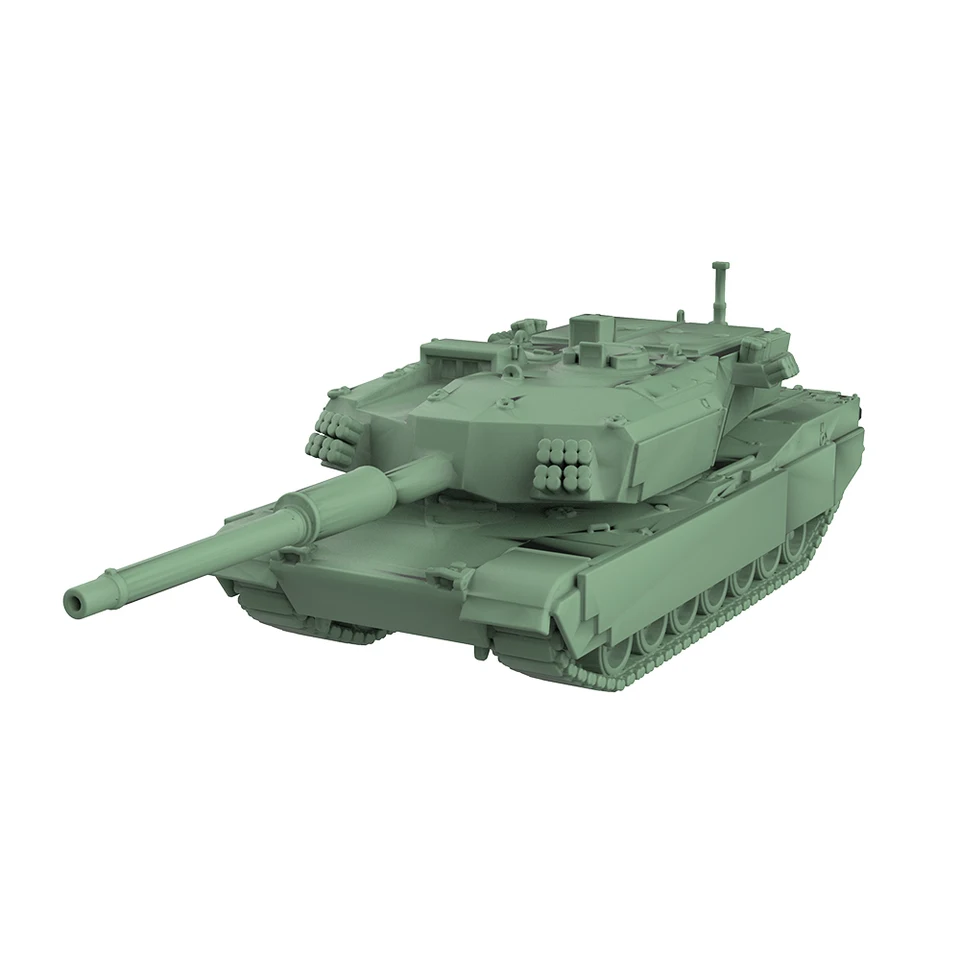 SSMODEL Vojenská modelka US CATTB Hlavný bojový tank Miniatúrne statické vojnové hry 1/144 1/200 1/350 1/700
