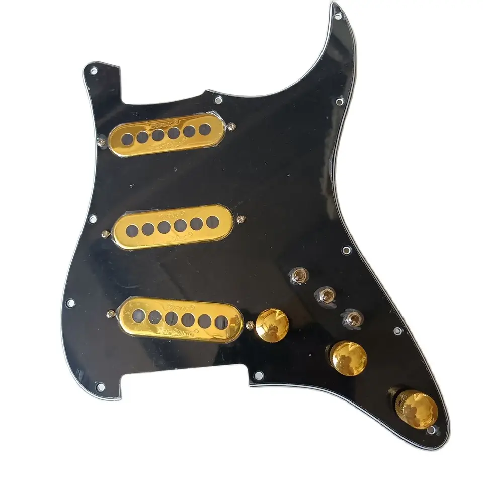 SSS Predbežné zariadenie Pickguard London Burns Tri-Sonics Pickups Mini Tanggle Brian May Guitar Parts
