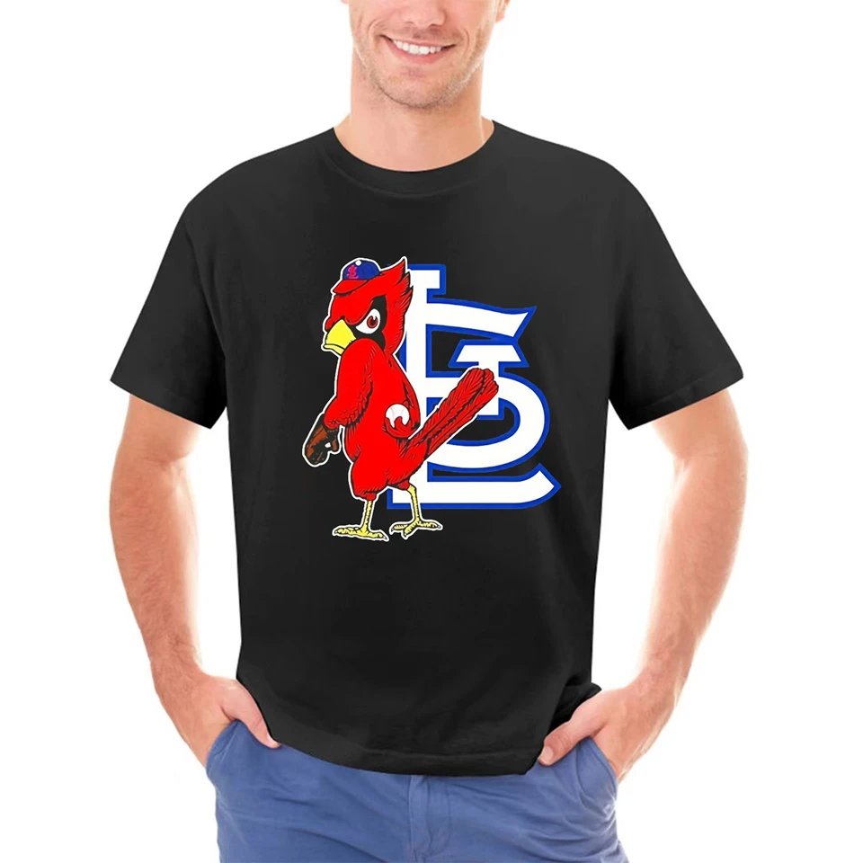 St kardinál Louis Baseball Mascot Mascot Trik