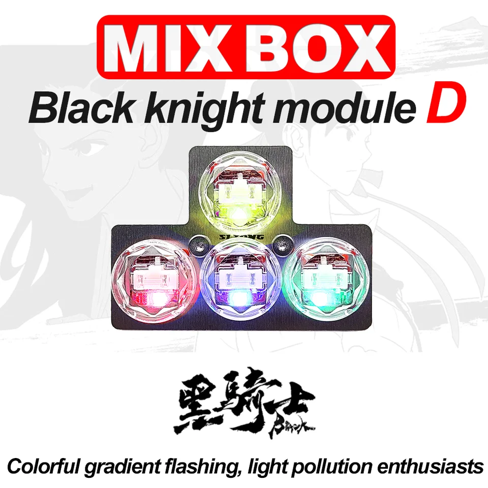 ST Mixbox-D Diamond Cap Cap Kailh Piggish Nose Switch Farful osvetlený horúcimi vrstvami smerového modulu Výmena joysticku