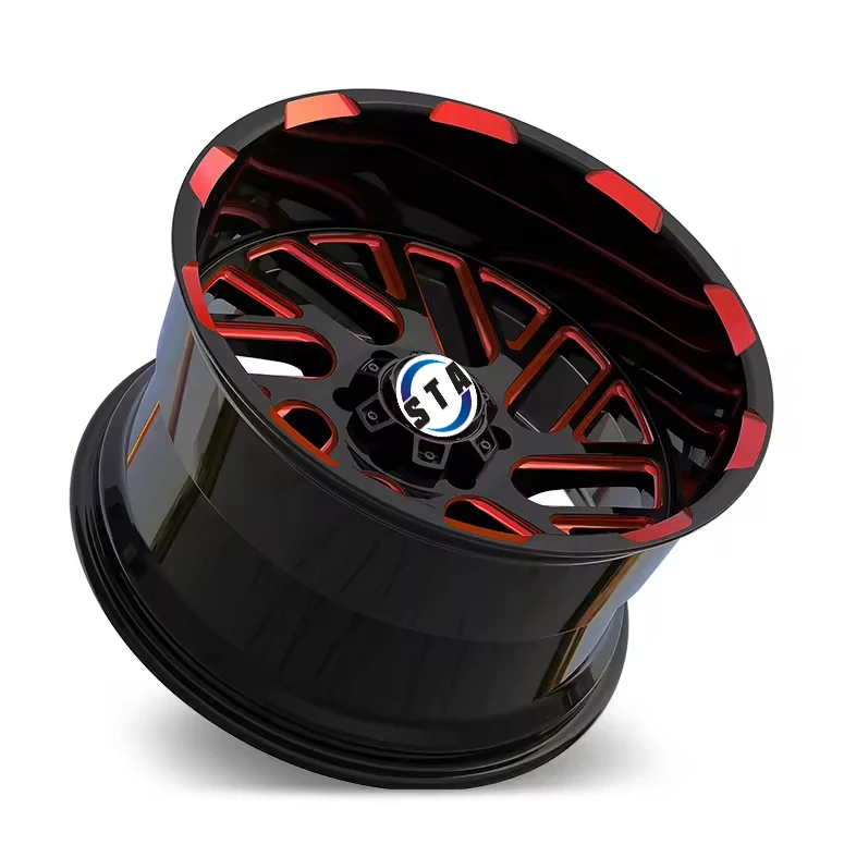 STA Red Negative offset -44 Off Road Wheels Forged 4x4 Wheels Alloy Wheels Mag 20 palcové ráfiky pre Ford Ranger 12J 6*139.7