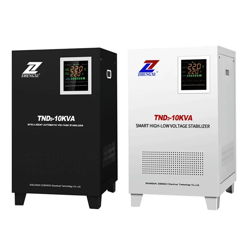 Stabilizátor regulátora High Precision 10KVA 15KVA 20KVA Copper Servo Motor 220V Single Fázový stabilizátor striedavého napätia
