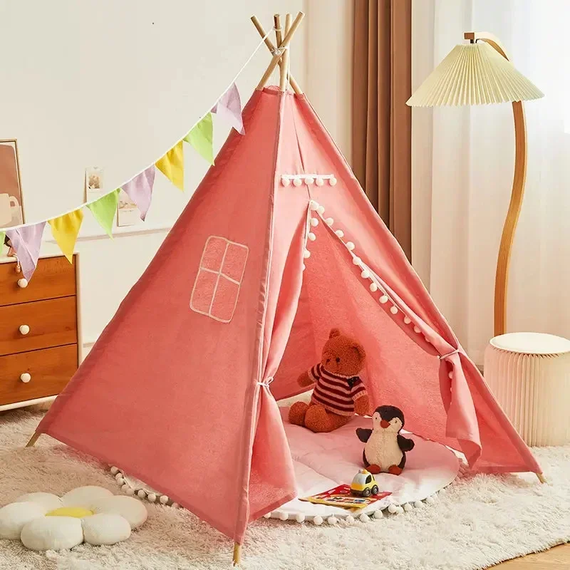 Stan for Kid Play House Wigwam pre deti prenosné deti tipi stanity teepee tipi infantil dieťa stan girl herne room stan deti