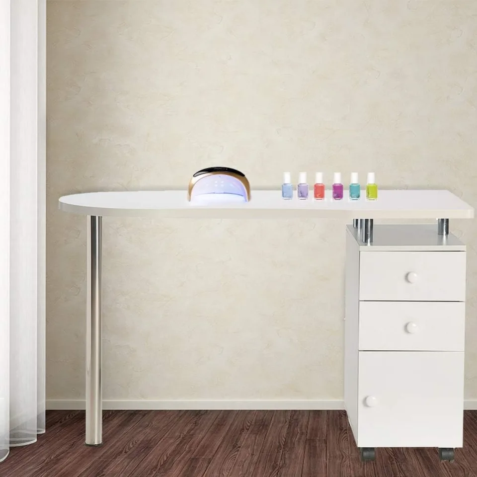 Stanica na nechty s kolesami, pracovná stanica MANICURE KUATbivá