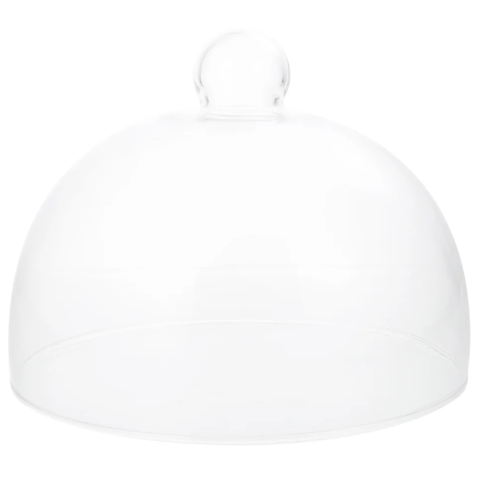 Stany maslo misa s vekom koláča sklo Domácnosť Dome Pantter Platter Praf Dust Proof Cover Prakticky pre ochranu dezertu