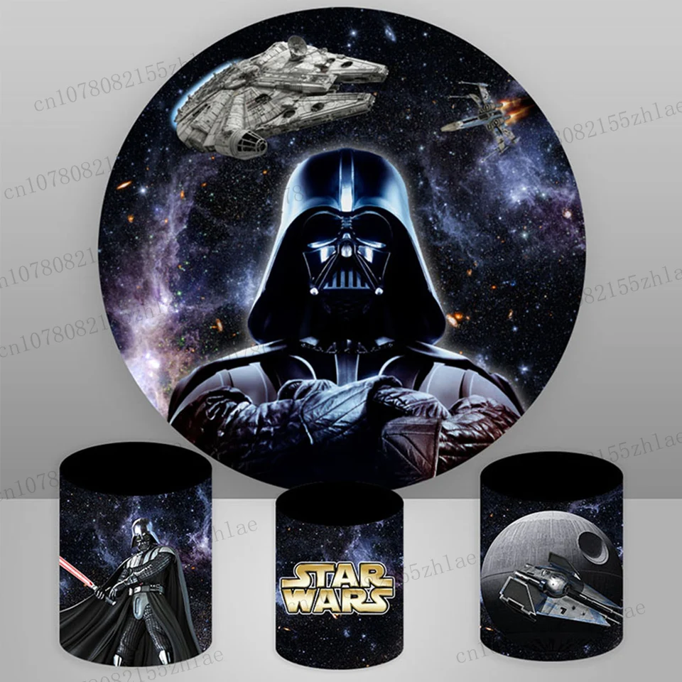 Star Wars Narodeninové oslavy Photo Pozadie pre bábätko