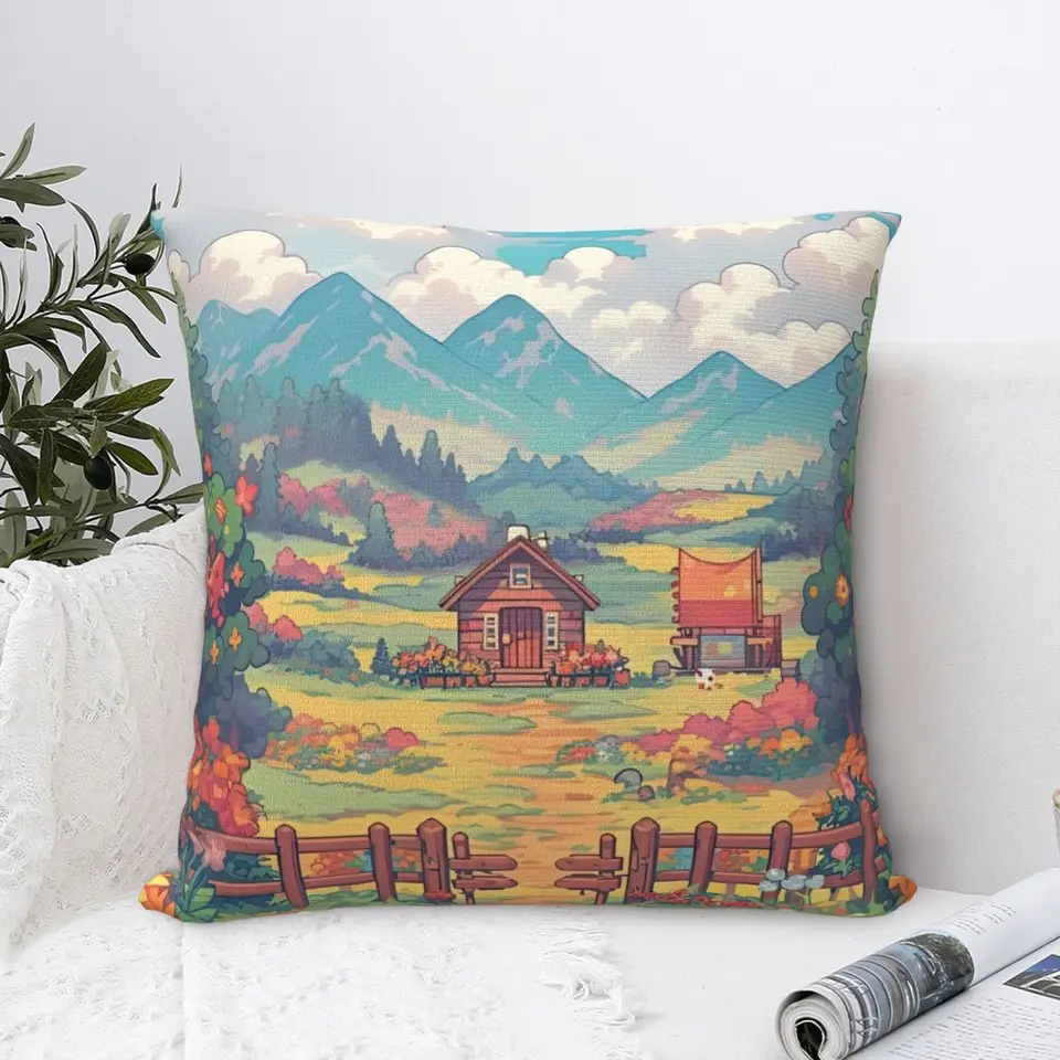 Stardew Valley Square vankúš vankúš vankúš Novinka vankúši