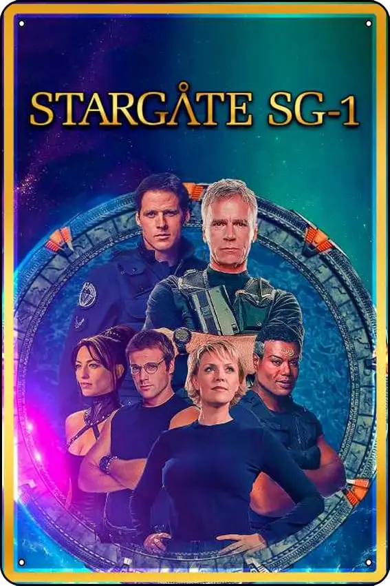 Stargate SG-1 (1997) Zobraziť plagát Bar Cafe Obývacia izba Spálňa SPIELE ORIKA MATERIA Lmetal Montáž