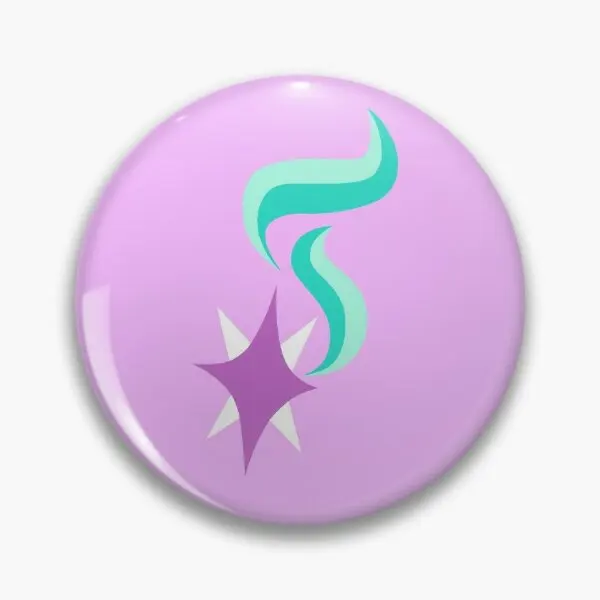 Starlight Glimmer je cutie Mark Soft Button Pin Decor Decise Create Women Create Women Pin Pin Broš