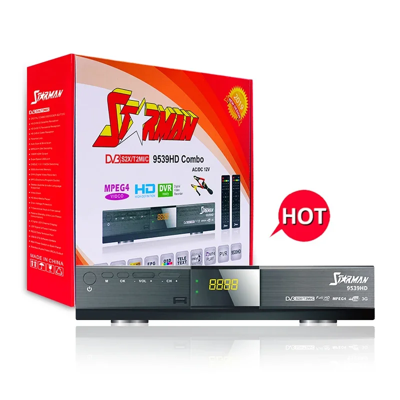 STARMAN 9539HD NOVÝ CANBUS Audio Decoder Set Top Box ATSC 4K ATSC ALI3821 2020 ATSC Modulador Prijímač zosilňovača 5.1