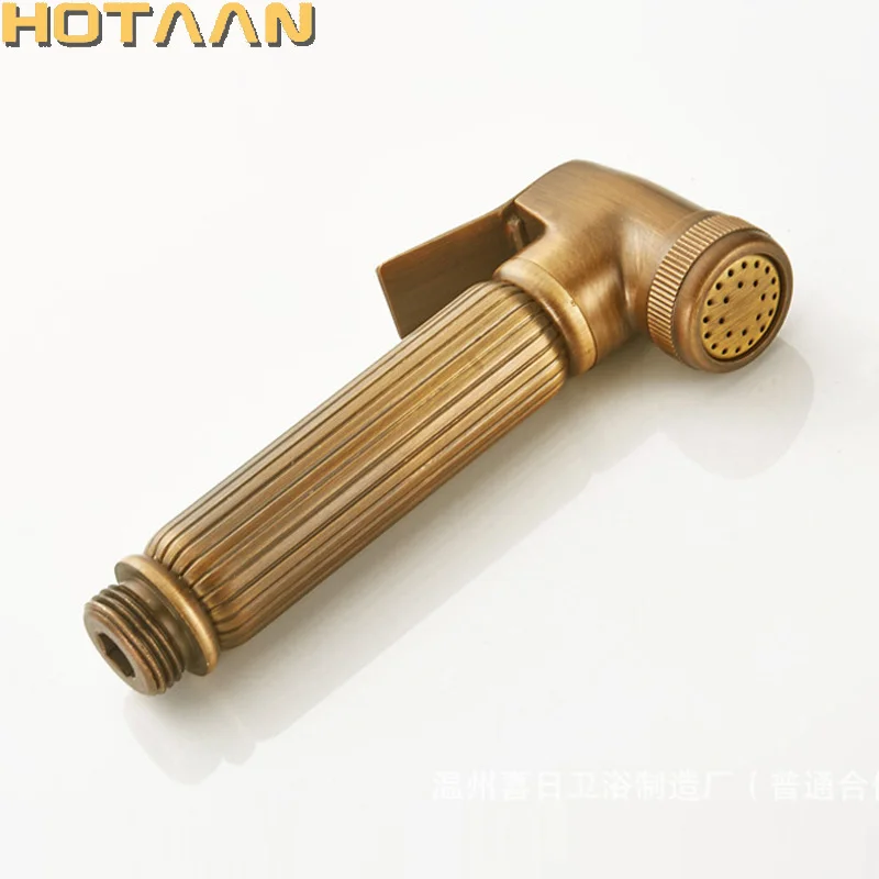 Starožitný mosadzný bident faucet kúpeľňa bidet toaletný kohútik Hygienická sprcha Čistá moslimská sprcha