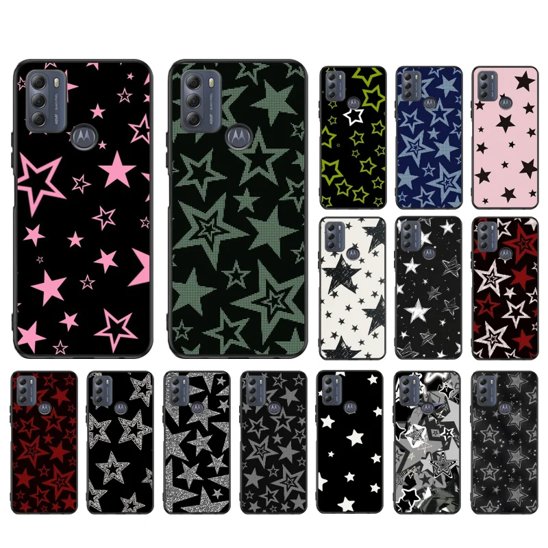 Stars Art Telefón puzdro pre Motorola G84 G22 G32 G34 G52 G10 G20 G30 G60 G60S G13 G50 G54 G62 G53 G72 G85 G24 Power