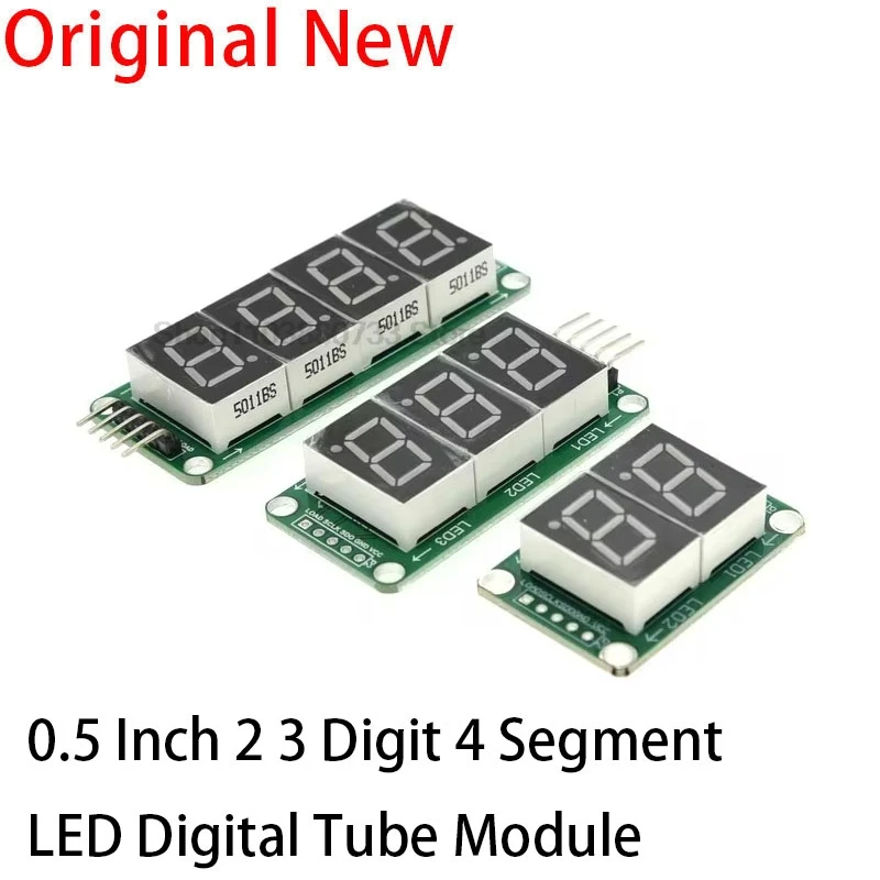 Statická jednotka 2 3 4 segment Digital Tube LED Display Modul 2 Digital 74HC595 Trubka 100% nový originál pre Arduino