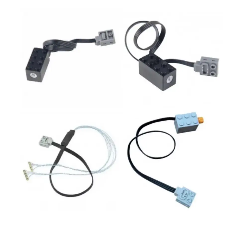 Stavebné bloky Micro Motor S Motor LED Skupina 1 s 8 svetelnou skupinou Technology Skupina upravená MOC