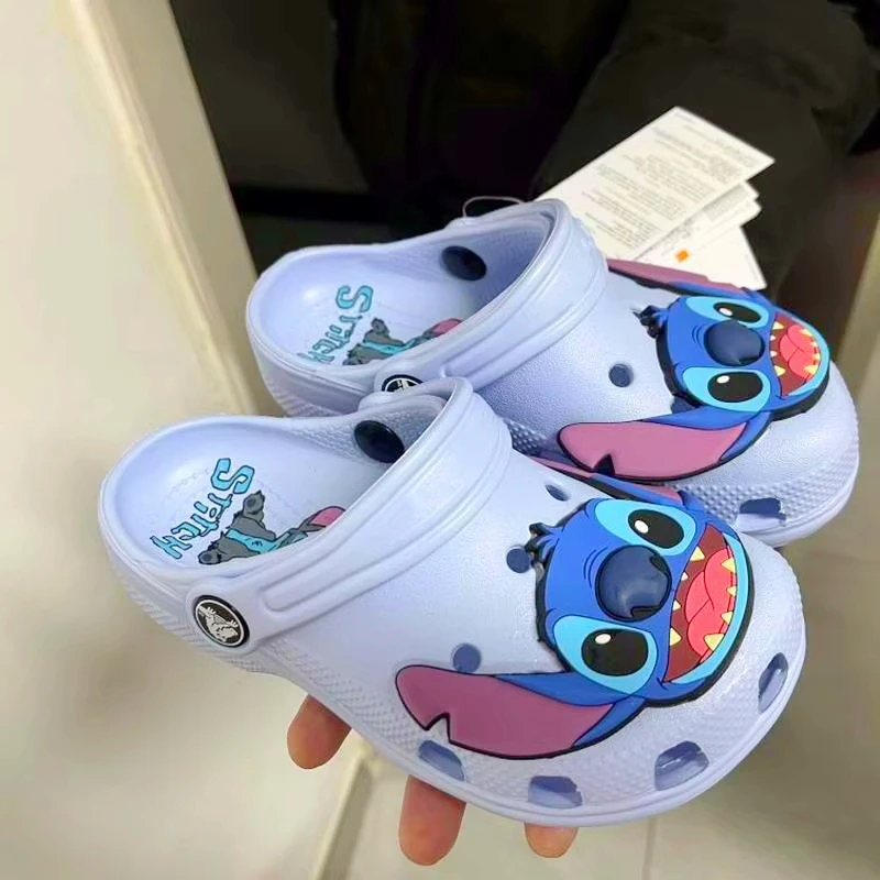 Steh karikatúra anime masívne nepremokavé papuče vonkajšie sandále steh preteká neformálne priedušné členkové plody pre detské topánky darček