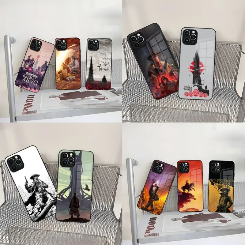 Stephen King The Dark Tower Telefón pre iPhone 15 14 13 12 11 Pro Max Mini x xr xs 8 Puls Glass