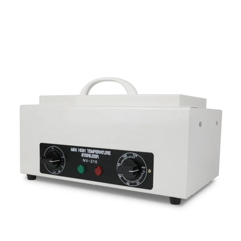 Sterilizátor suchého tepla 2L 300 W mini vysokoteplotný sterilizátor pre nechtové náradie - tetovacie vybavenie sterilizátor s časovačom 0 - 120 minút
