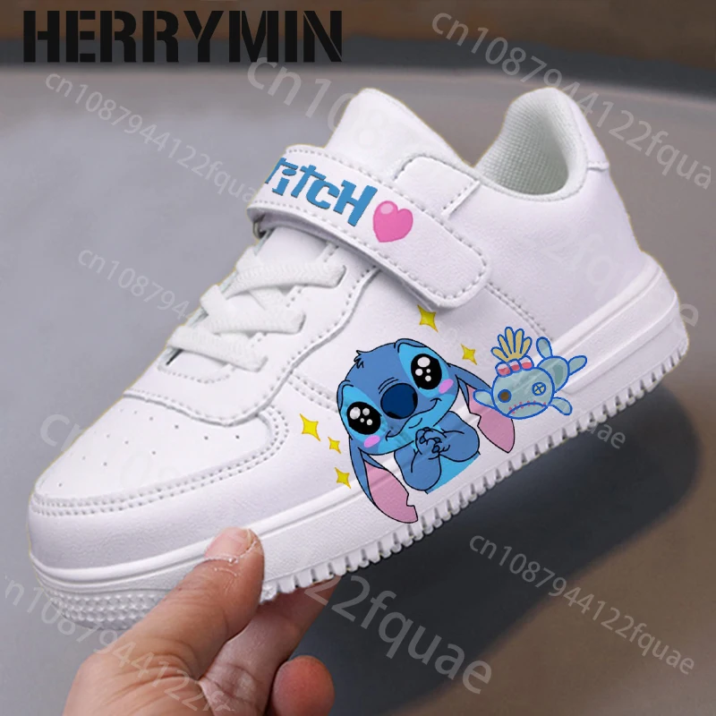 Stitch topánky detské tenisky karikatúry študent Študent Soft